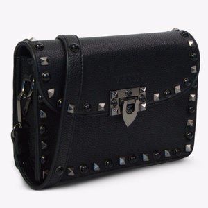 NWOT - MERSI Vegan Leather Studded Crossbody Bag